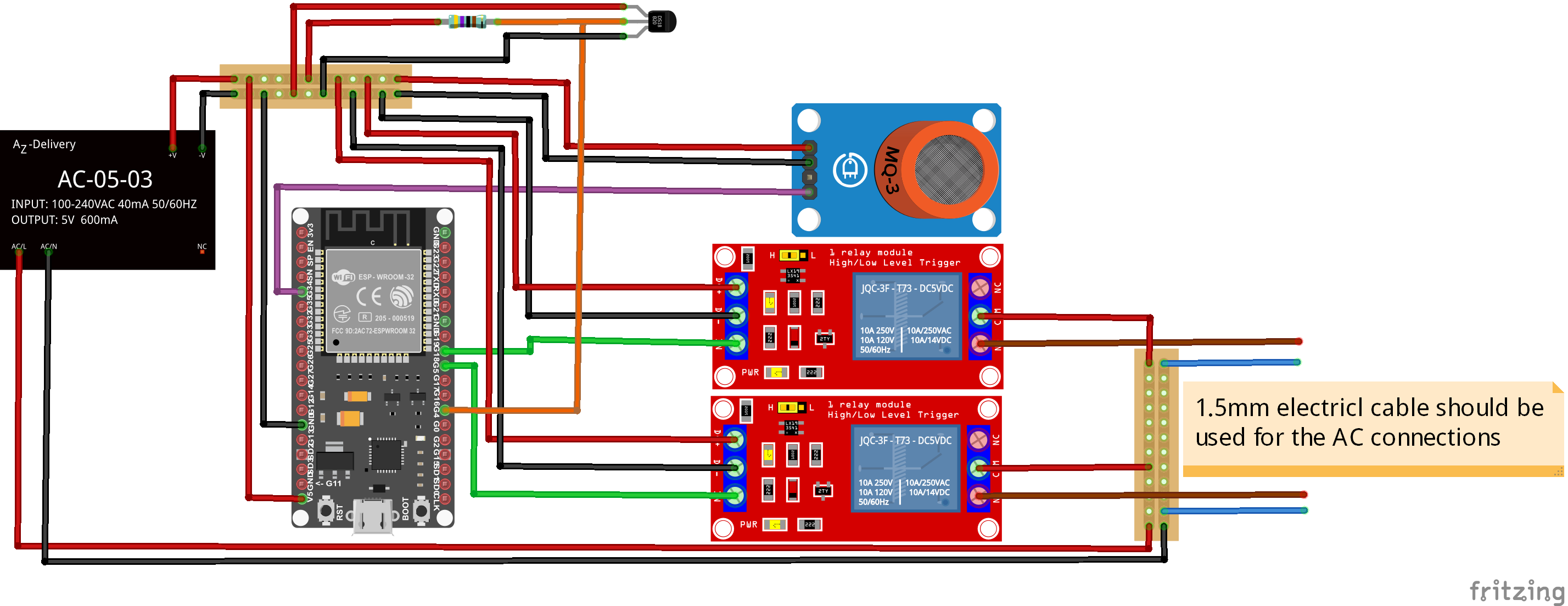 Smart Socket Hub Schematic